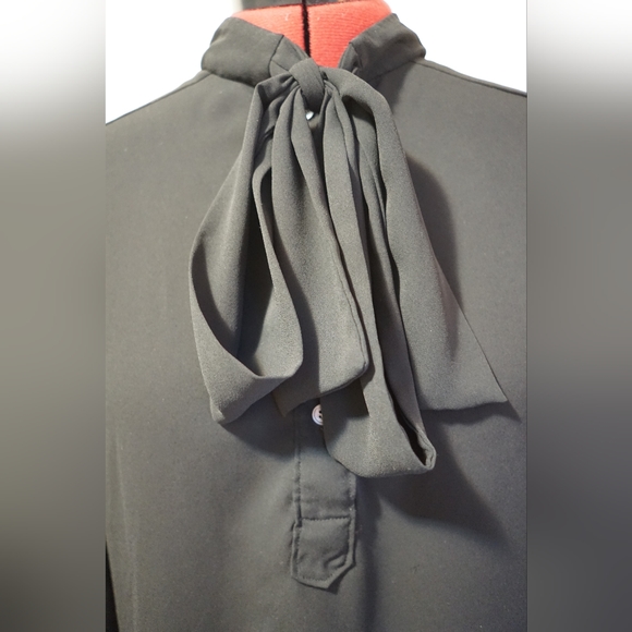 Sheer black Babaton blouse - Picture 6 of 6